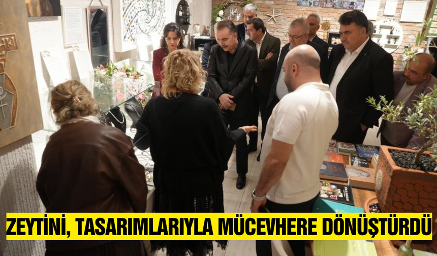 "Ölmez Ağacın Peşinde: Miras" sergisi Edremit'te açıldı