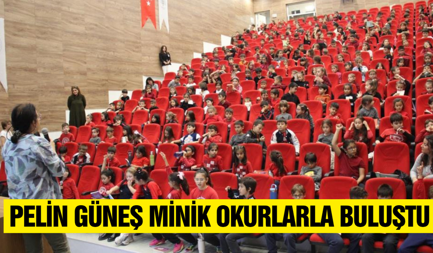 Pelin Güneş Muğla'da çocuklarla buluştu