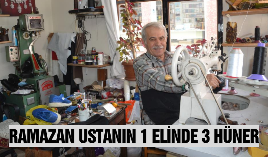 Ayakkabı Tamircisi Ramazan Usta, Müziğe ve Mehteran’a da hayat veriyor
