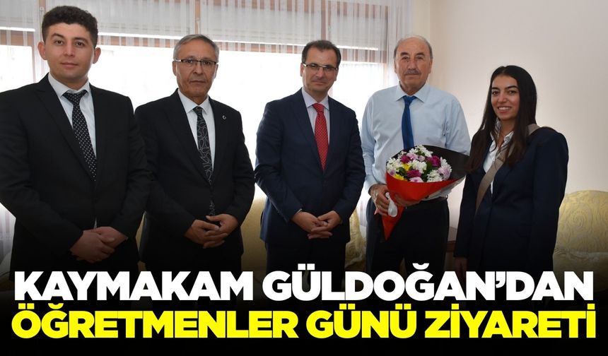 Salihli’de Emekli Öğretmenlere Öğretmenler Günü ziyareti