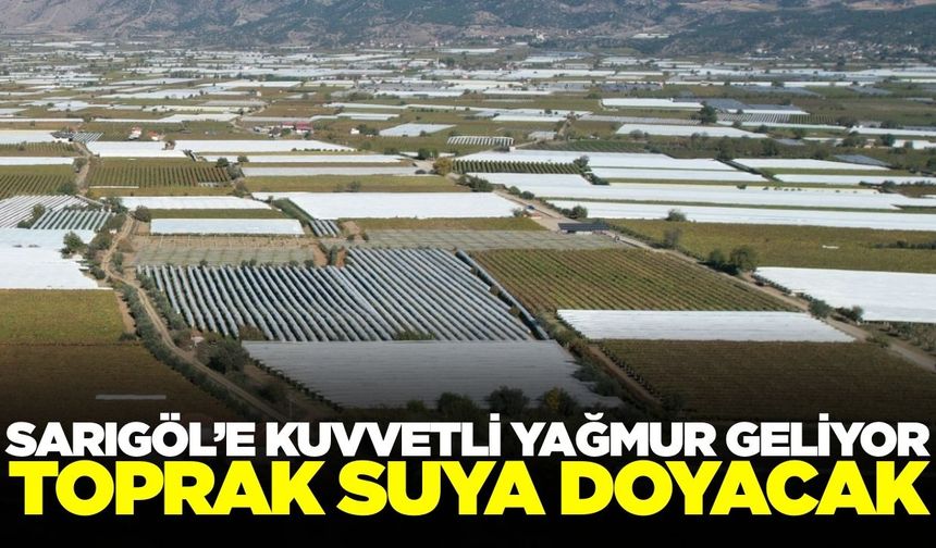 Sarıgöl’de vatandaşlara hem müjde hem uyarı