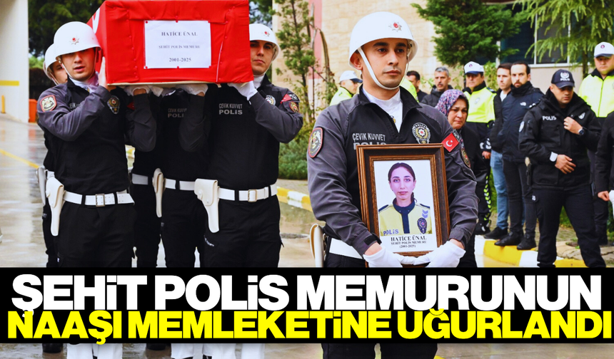 Şehit Polis Memuru Hatice Ünal İçin Manisa'da Tören Düzenlendi