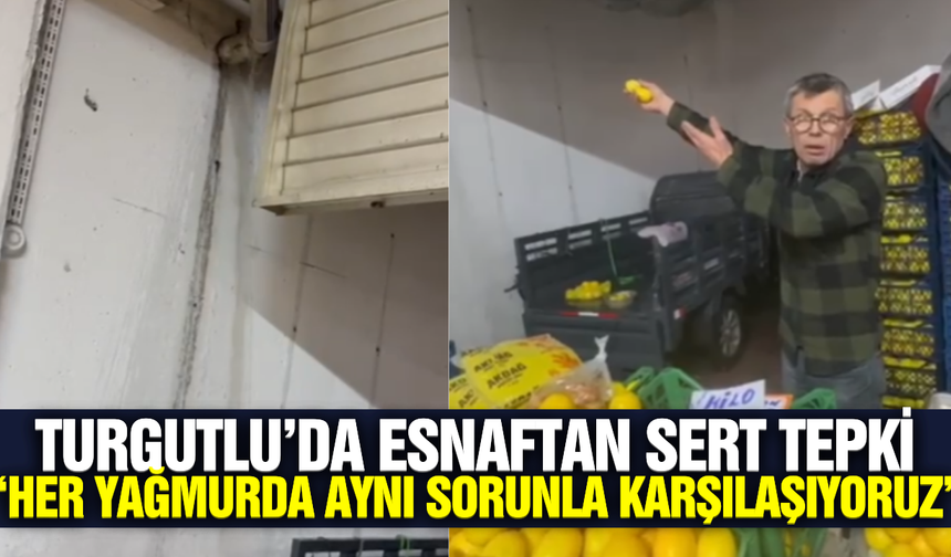 Turgutlu’da Pazarcıların İsyanı: “Her Yağmurda Pazar Göl Oluyor”