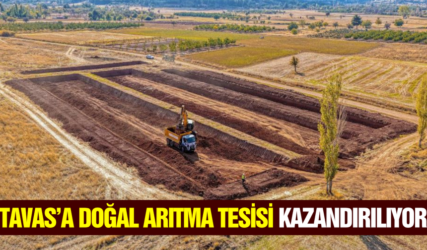 Ulukent'e Türkiye'ye örnek olacak sıfır enerjili doğal arıtma tesisi