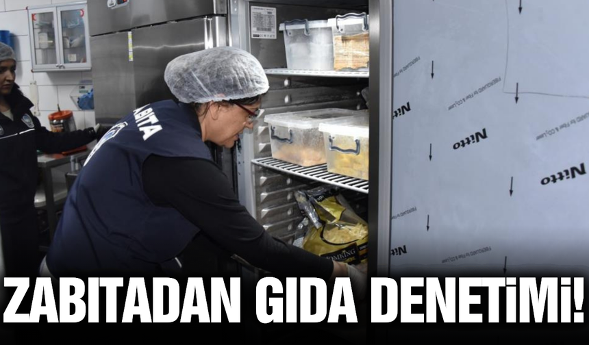 Yunusemre'de gıda işletmelerine sıkı denetim