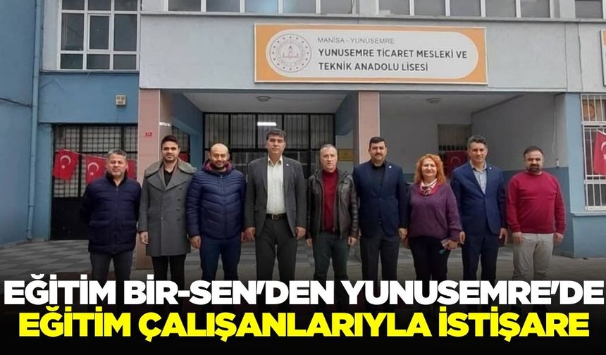 Ahmet Yasav'dan Yunusemre'deki okullara ziyaret!