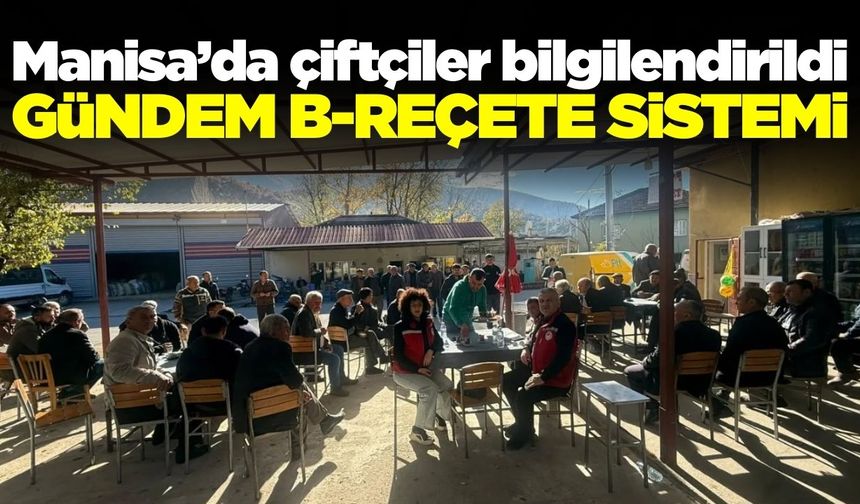 Alaşehir'de çiftçi toplantıları sürüyor