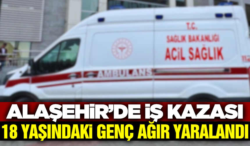 Alaşehir'de elektrik panosu patladı!