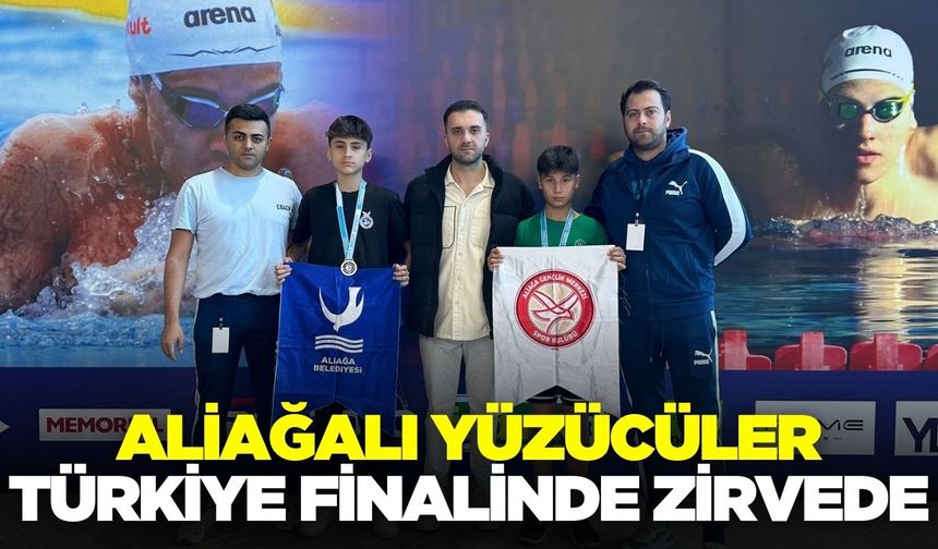 Aliağalı yüzücülerden üstün başarı!