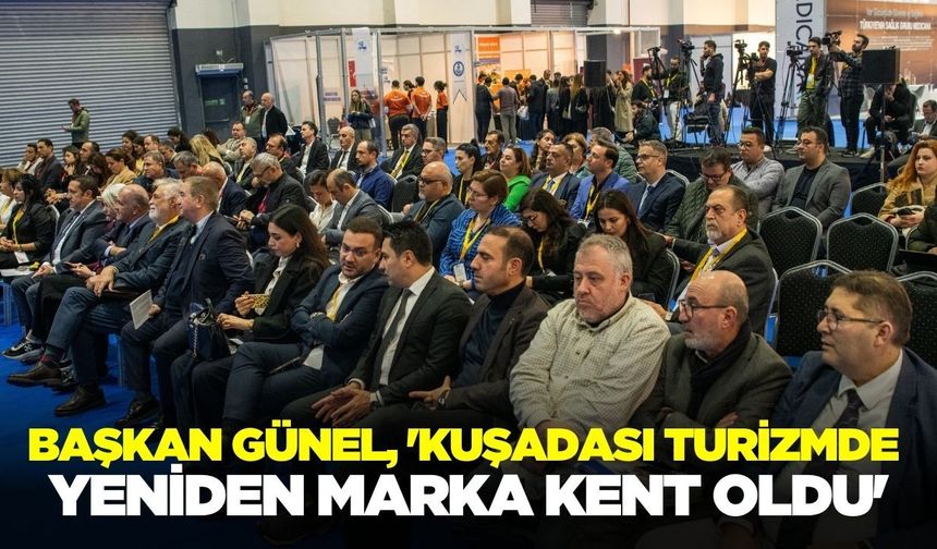 Başkan Günel, ‘İlçelerin Kalkınmasında Turizmin Rolü" paneline katıldı!