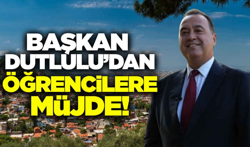 Başkan Dutlulu müjdeyi verdi! Ödemeler hesaplara yatırılıyor