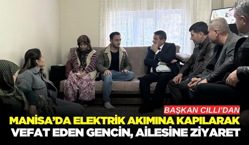 Başkan Cıllı'dan Sarp ailesine ziyaret!