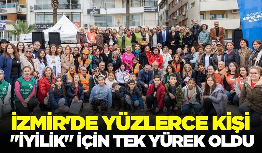 Alsancak'tan Bostanlı'ya iyilik rüzgarı esti