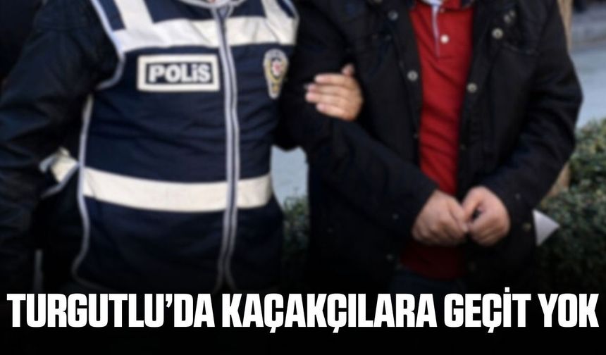 Kaçakçılıktan aranan hükümlü Turgutlu'da yakalandı