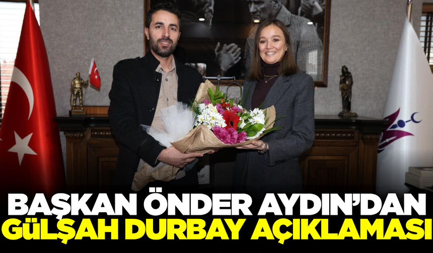 Manisa Gazeteciler Cemiyeti Başkanı'ndan Gülşah Durbay açıklaması!