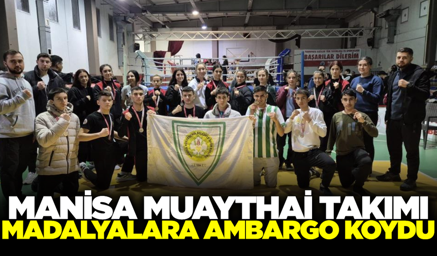 Muaythai Şampiyonası'nda Manisa rüzgarı esti!