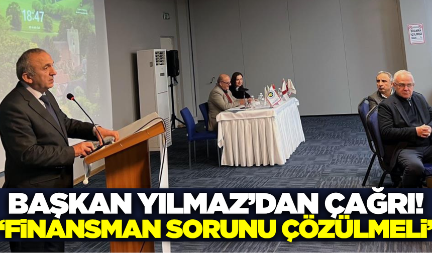 Manisa TSO Başkanı Mehmet Yılmaz: "Finansman sorunu 2026'da çözülmeli"