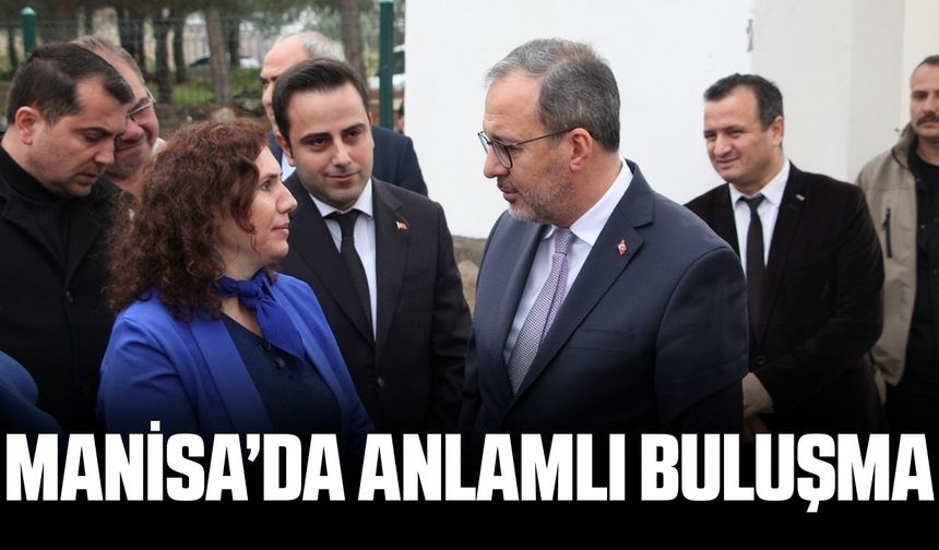 Manisa'daki gençlik kampında engelli bireylere ziyaret