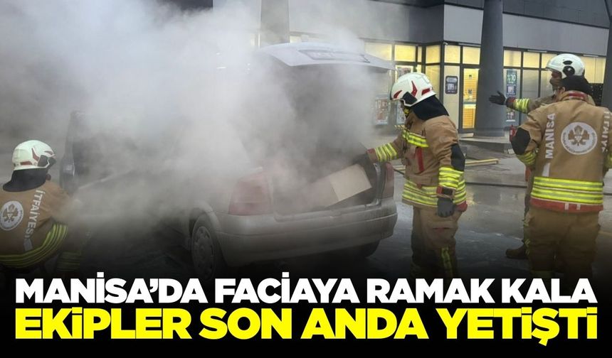 Akaryakıt İstasyonunda Korkutan Araç Yangını: İtfaiye Facianın Önüne Geçti