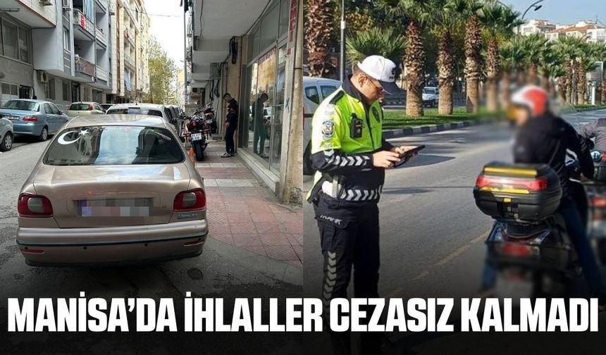 Manisa'da 1 haftada 7 binden fazla denetim yapıldı