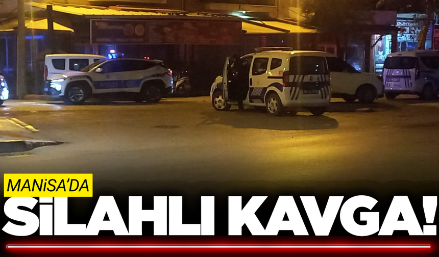 Manisa'da iki grup arasındaki tartışma kanlı bitti!