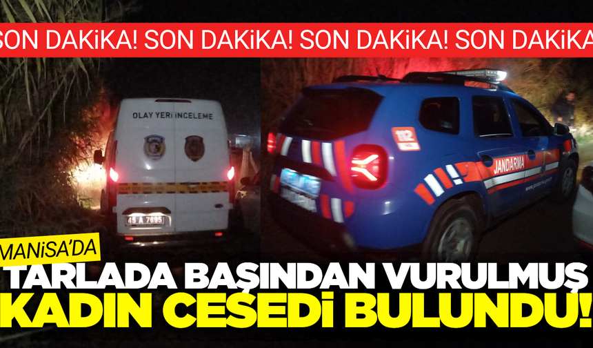 Manisada Lahana Tarlasında Kadın Cesedi Bulundu