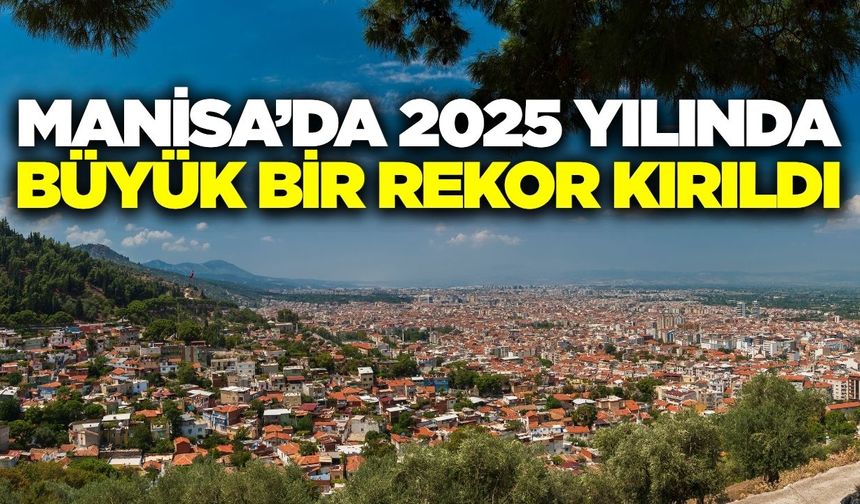 Manisa'da rekor kırıldı! Başkan Dutlulu duyurdu...