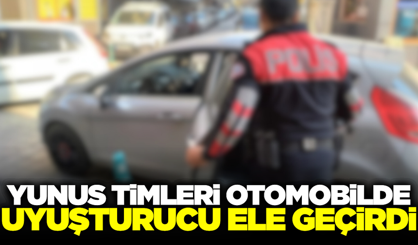 Manisa'da Yunus Timleri Uyuşturucu Ele Geçirdi: 2 Gözaltı