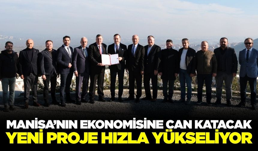 Manisa’ya yeni sanayi sitesi geliyor