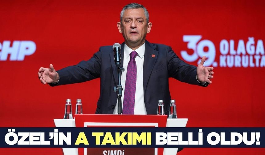 CHP'de yeni MYK üyeleri açıklandı