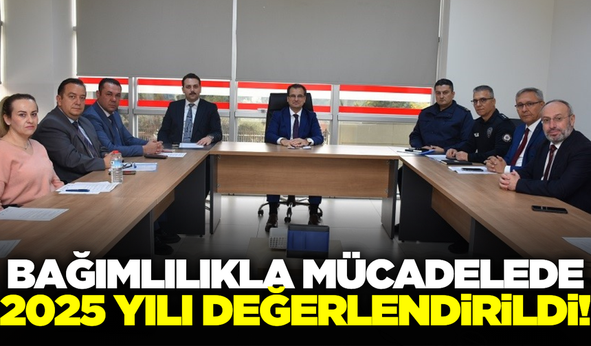 Salihli'de bağımlılıkla mücadele masaya yatırıldı!