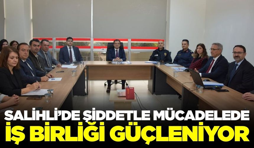 Salihli'de kadına karşı şiddet ele alındı