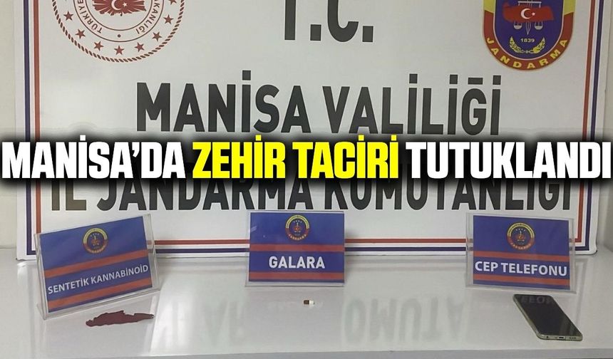 Salihli'deki uyuşturucu operasyonunda 1 kişi tutuklandı
