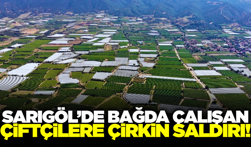 Sarıgöllü üreticiler uyuşturucu bağımlısı tarafından gasp edildi