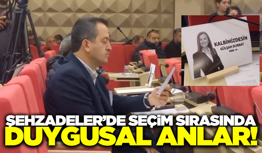 Şehzadeler'de seçim sırasında duygusal anlar!