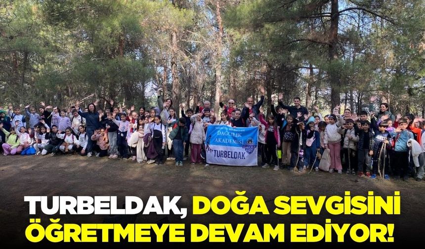 Manisa'da farkındalık yaratan doğa yürüyüşü