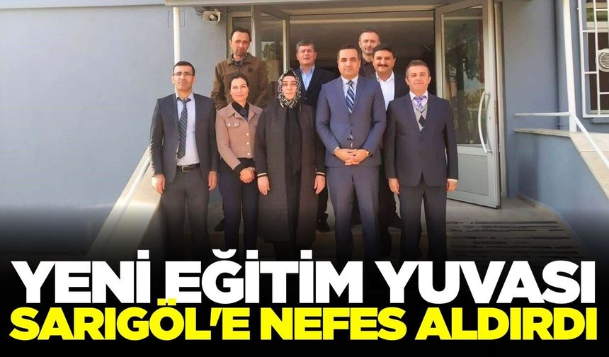 Sarıgöl'e modern eğitim merkezi