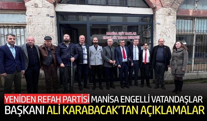 Yeniden Refah Partili Başkan Karabacak'tan ziyaret!