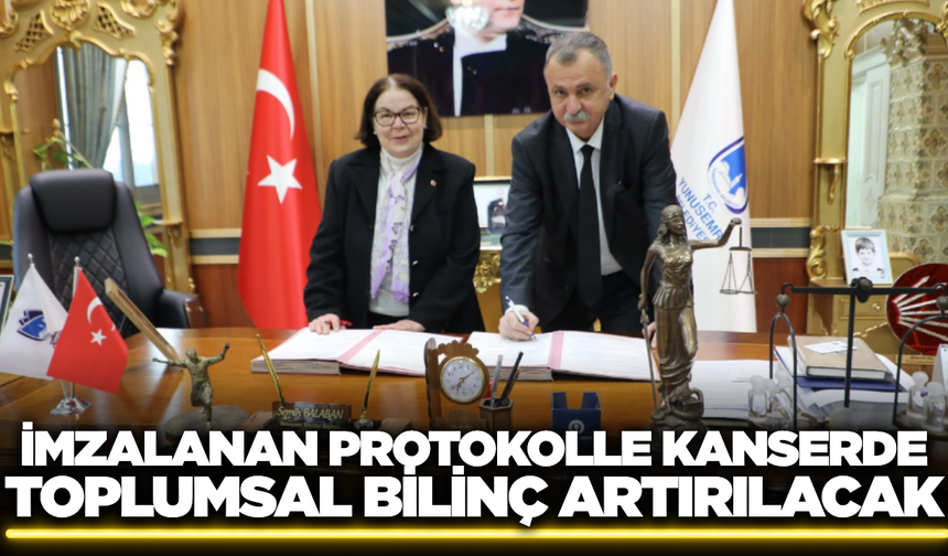 Yunusemre Belediyesi ve BÜKSEV’den kanserle mücadelede ortak adım