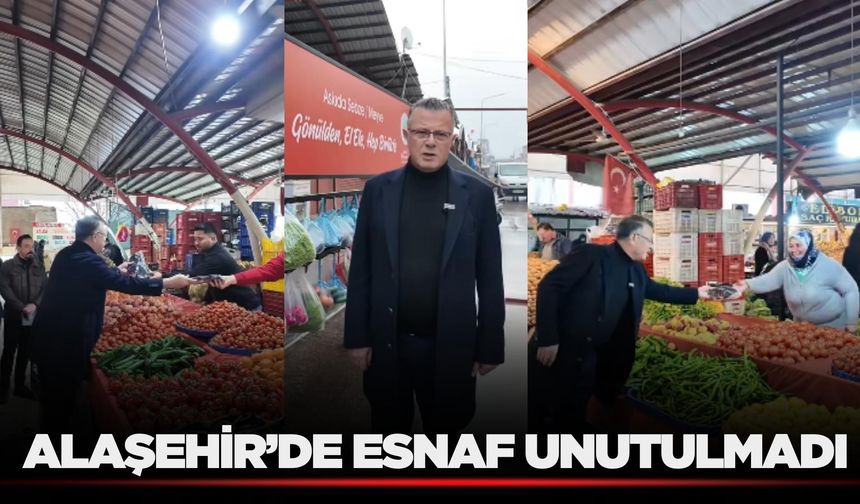 Başkan Öküzcüoğlu'ndan pazar esnafına teşekkür!