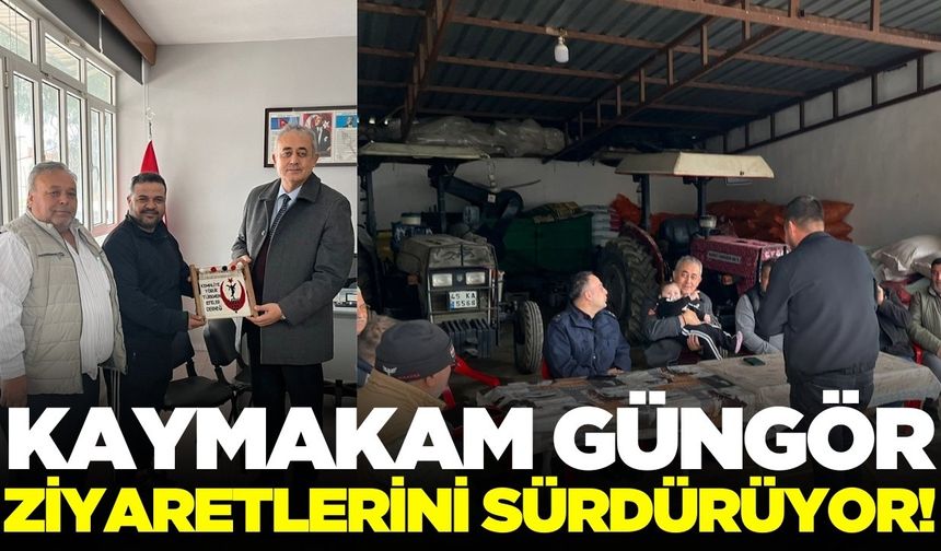 Alaşehir Kaymakamı Alper Faruk Güngör, talepleri yerinde dinledi!