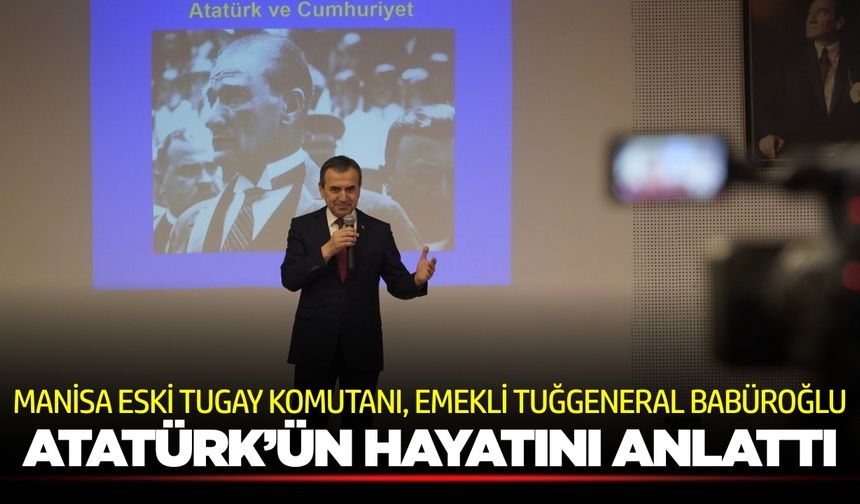 Babüroğlu, Cumhuriyet değerlerini anlattı!