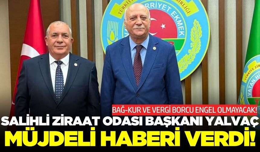 Başkan Cem Yalvaç duyurdu: Çiftçiye kredi müjdesi!