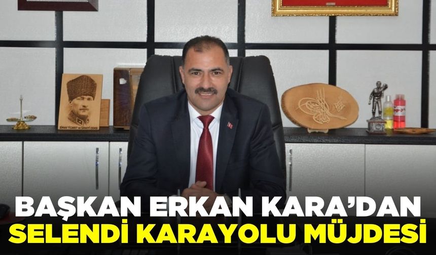 Demirci-Selendi Karayolu’nda tarihi adım