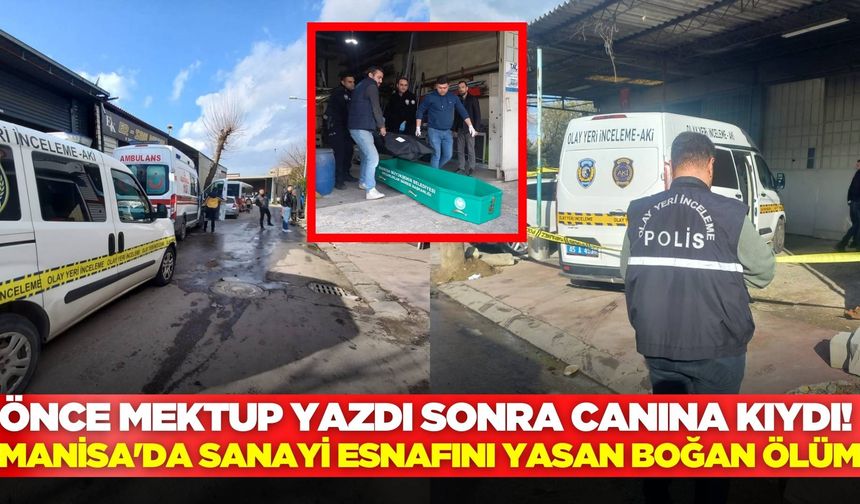 Manisa Sanayi Sitesinde Acı Olay: Bir Kişi Kaldığı İş Yerinde Ölü Bulundu