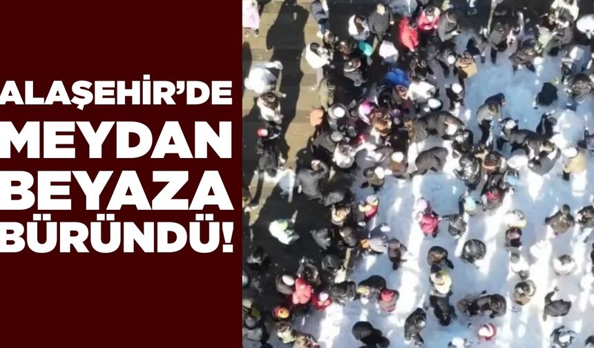 Alaşehir’de Kar Şenliği!