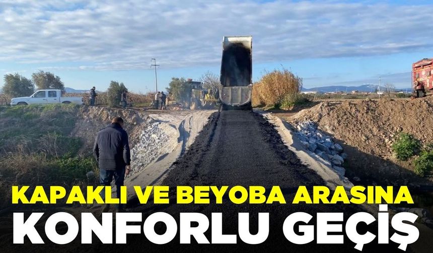 Manisa'da ulaşım güçleniyor: Kapaklı ve Beyoba arasına konforlu geçiş