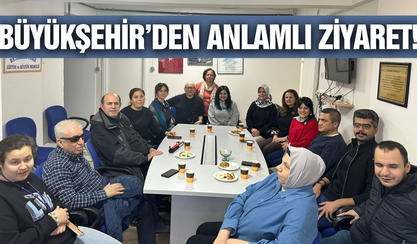 Manisa Büyükşehir'den anlamlı ziyaret!