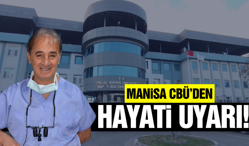 Manisa CBÜ'den soğuk hava uyarısı!