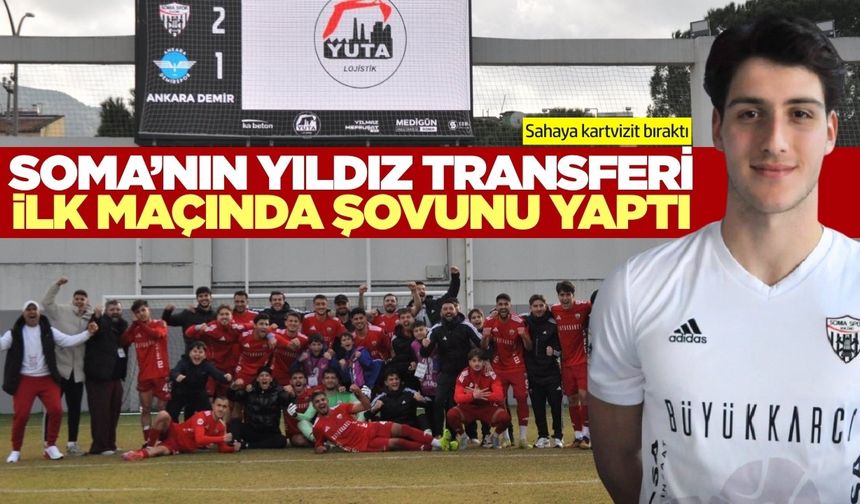 Manisa ekibini ilk maçında galibiyete taşıdı: Alkış etkisini gösterdi